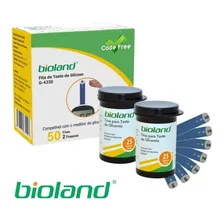 Fita Para Teste De Glicose Code Free G-423s Bioland C/50 Un Cor fita glicose Foto mini 3