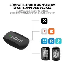 Fita Peitoral Medidor CardÃaco Xoss CompatÃvel Gps Bike Foto mini 4
