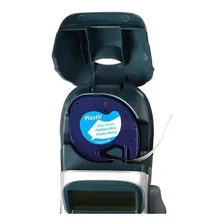 Fita Plástica Para Rotulador Dymo Letratag 91201 Foto mini 4