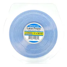 Fita Rolo Adesivo Lace Front Azul 36 Metros 2,5cm Foto  mini 1