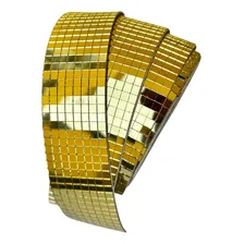 Fita Rolo Espelho 5mmx5mm Artesanato Dourado - 5 Metros Foto mini 2