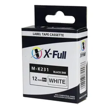 Fita Rotuladora Pt-80 Pt-70 Compatível Com Mk231 M231 12mm Foto mini  3