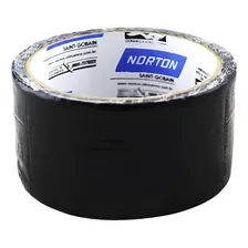 Fita Silver Tape Norton Preta 48mm X 5m Cor Preto Foto mini 1
