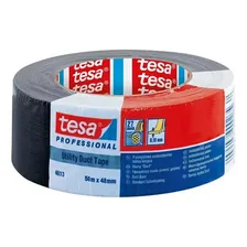 Fita Silver Tape Preta 48mmx50m Profissional Tesa Foto  mini 1