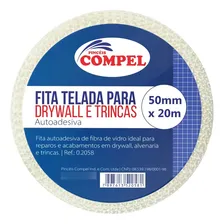 Fita Telada Auto Adesiva P/ Drywall Gesso 50mm X 20m Compel Foto mini 1