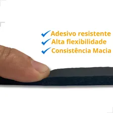 Fita Veda Porta Fresta Multiuso Ecovedamax Espuma Adesiva 10m 11x6mm Protetor Contra Insetos Janela Cooktop Coifa Vedação De Borracha Foto mini 4