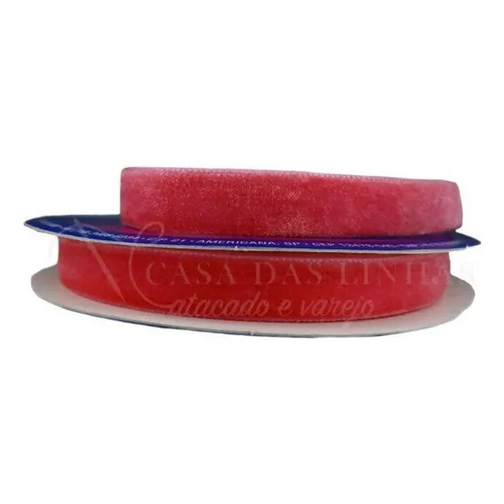Fita Veludo 40mm N°09 Najar - 10m Cor 341- Pitaya Foto 1