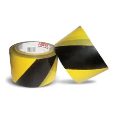 Fita Zebrada Amarela E Preta 70x200m - Adere Foto mini 1