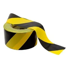 Fita Zebrada Para Isolamento De Área Plastcor Foto mini 3