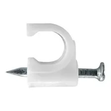 Fixa Cabo Fio Miguelão Acabamento Cabo Coaxial 8mm - 1000 Pc Foto mini  3