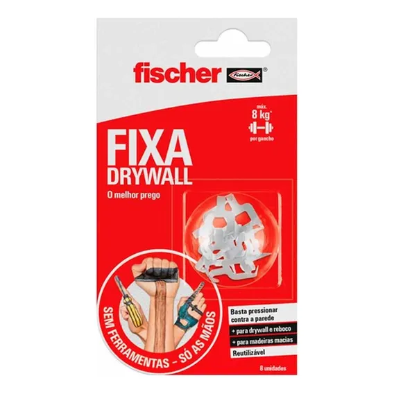 Fixa Drywall Com 8 Fischer Foto 1