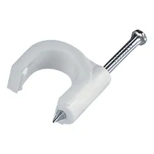 Fixa Fio Branco Coaxial 7mm 4115 - Bemfixa Foto  mini 1