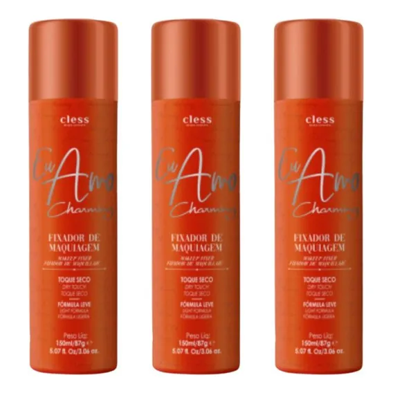 Fixador Maquiagem Charming 150ml - Kit C/ 3un Foto 1