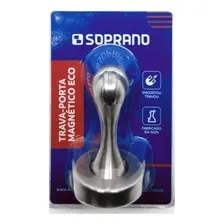 Fixador Prendedor Trava Porta Janela Magnético Inox Soprano Foto mini 4