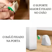 Fixador Prendedor Trava Porta Magnético Comfortdoor Marrom E Foto mini 4