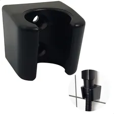 Fixador Suporte De Gatilho Pistola Ducha Higienica Preto Abs Foto mini 1
