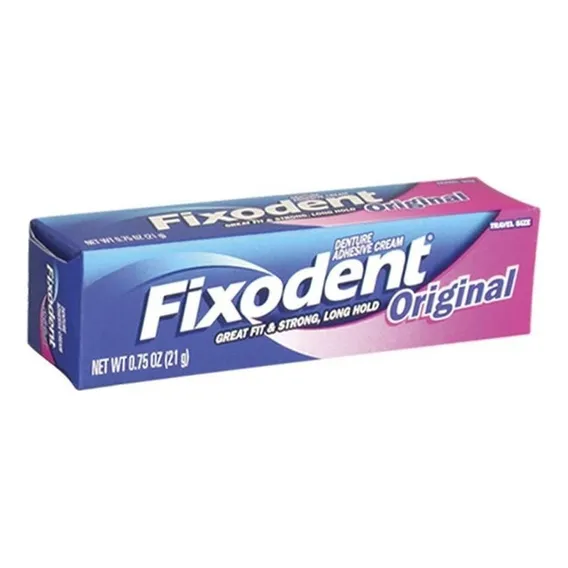 Fixodent Original 21g Produto Nacional Foto 1