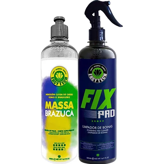 Fixpad Limpeza Boina Brazuca Massa De Polir Easytech Foto 1
