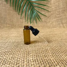 Flaconete De Vidro Âmbar Conta Gotas 5ml (20 Unidades) Cor Ambar C Preto Foto mini 3