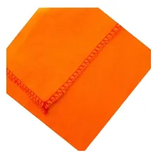 Flanela Laranja 100% Algodão Premium 28x38 Foto mini 2