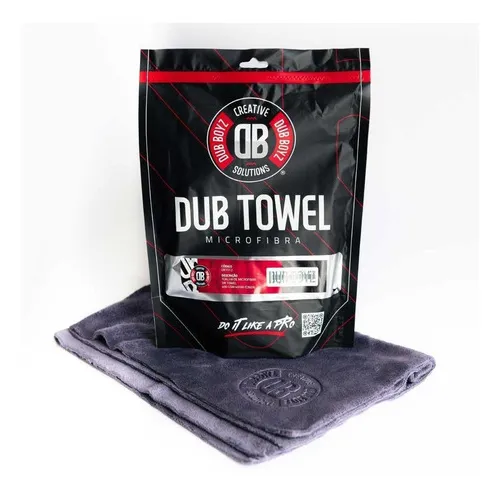 Flanela Microfibra Dub Towel Cinza 400gsm 40x60cm Dub Boyz Foto 1