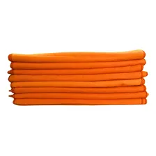 Flanela Ouro Laranja 40x60 Para Limpeza Geral - 12 Unidades Foto mini 2