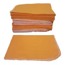 Flanela Para Limpeza 28 X 38 Cm Com 100 Unidades Cor Coral Foto mini 1