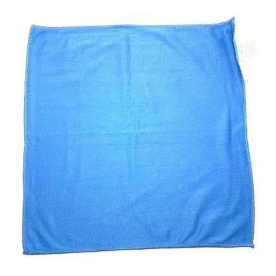 Flanela Para Vidros Azul 40x40cm Detailer Foto 1