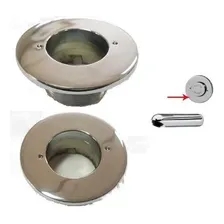 Flange Torneira Automatica Antivandalismo Pressmatic Docol Acabamento Brilhante Cor Prateado Foto mini  2