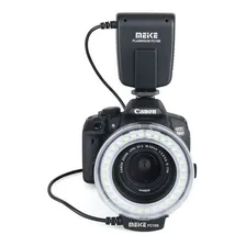 Flash Circular Led Macro Modelo Meike Fc100 Foto mini  2