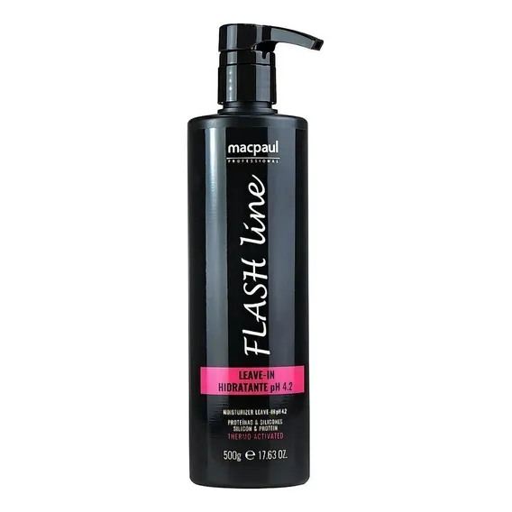Flash Line Leave-in Hidratante Macpaul 500g Foto 1