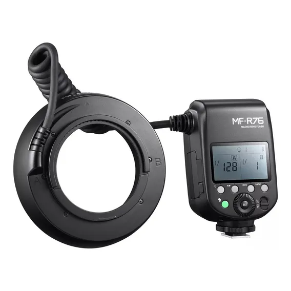 Flash Macro Godox Mf-r76 Flash Ring Canon Nikon Universal Foto 1