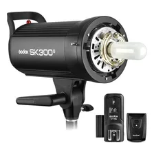 Flash Tocha Estúdio Godox Sk300 Ii 110v + Rádio Flash Foto mini 1