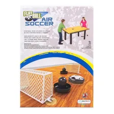 Flat Ball Air Soccer Bola Flutuante Futebol Mesa Multikids Cor Preto Foto mini 4