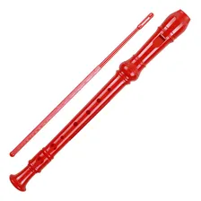 Flauta Descendente Gravador Soprano Flauta Flauta Flauta Flauta 8 Agu Flauta. Cor: vermelho Foto mini 1