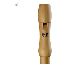 Flauta Doce Barroca Soprano Qimei Wood Madeira Foto mini  2