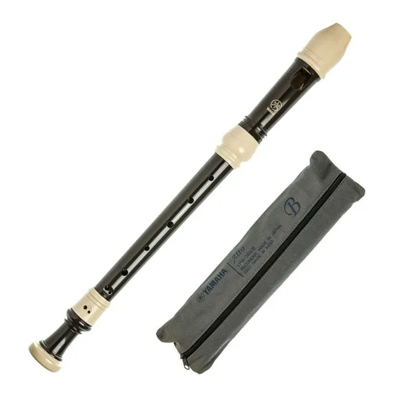 Flauta Doce Contralto Yamaha Yra-38biii Barroca Marrom Cor Marrom-escuro Foto 1