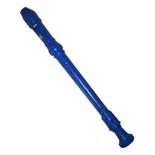 Flauta Doce Soprano Germânica Custom Sound Cfl1-bl - Azul Foto  mini 1