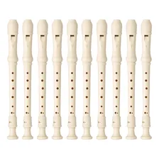 Flauta Doce Yamaha Yrs23g Germanica Kit C/ 10 Flautas Cor Bege Foto mini 1