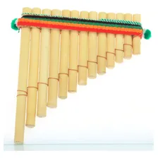 Flauta Pan Profissional Tenor Bambu Modelo Antara Madeira Foto mini 1