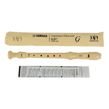 Flauta Soprano Yamaha Yrs-23 (bege) Yrs23 Cor Bege Foto mini 1