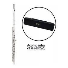 Flauta Transversal Shelter Sft6456n Em D贸 C Com Case Cor Prateado Foto mini 4