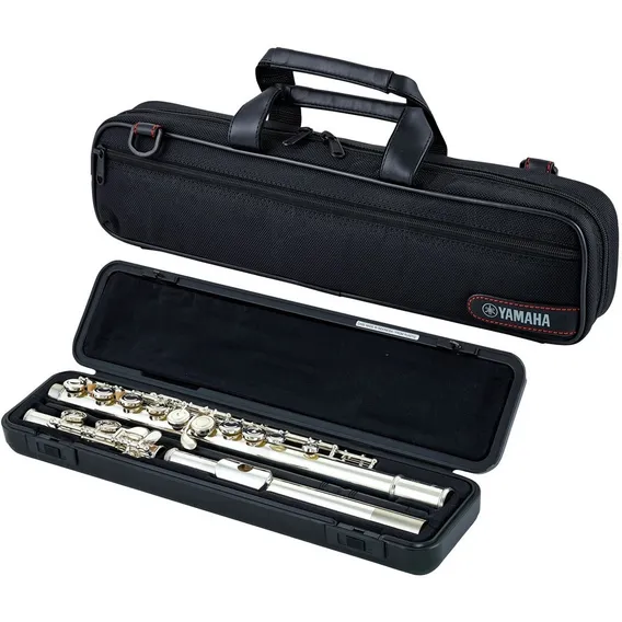 Flauta Transversal Soprano C Yfl-212 Prata Yamaha Foto 1