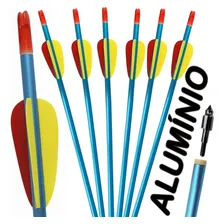Flechas Para Arco E Fecha Alumínio Aal-30 Ponta Rosca (6pcs) Foto mini 2