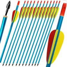 Flechas Para Arco E Fecha Alumínio Aal-30 Ponta Rosca (6pcs) Foto mini 1