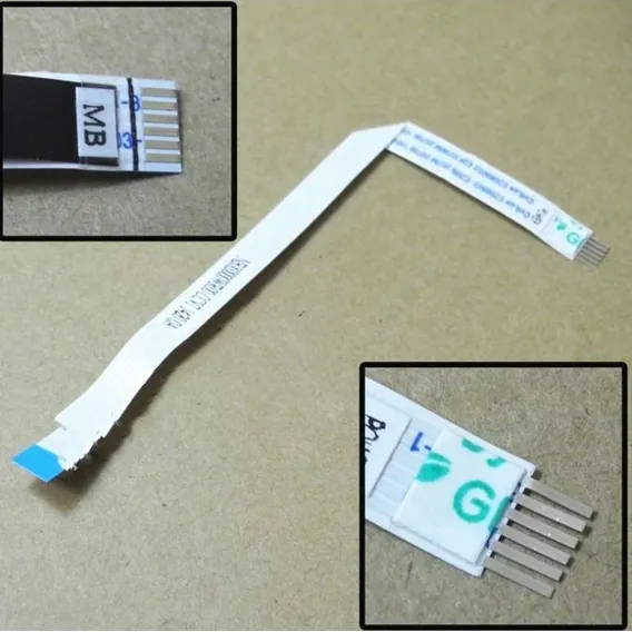 Flex Para Power Button Compatível Hp G42 Lenovo G400s Foto 1