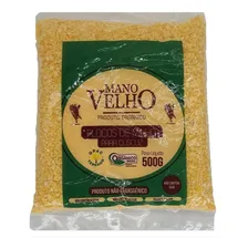 Floco De Milho Para Cuscuz Orgânico Mano Velho 500g Foto mini 1
