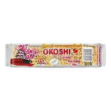 Flocos de Arroz Caramelizado Okoshi Pacote 100g Foto mini 1