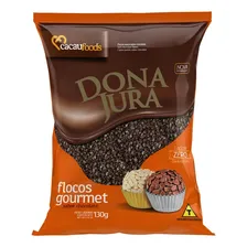 Flocos Macio Chocolate Confeito P/doces Finos E Gelados 130g Foto mini  2