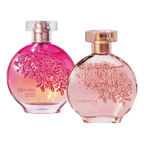 Floratta Rose Colônia 75ml + Floratta Romance De Verão Colônia 75ml Foto 1